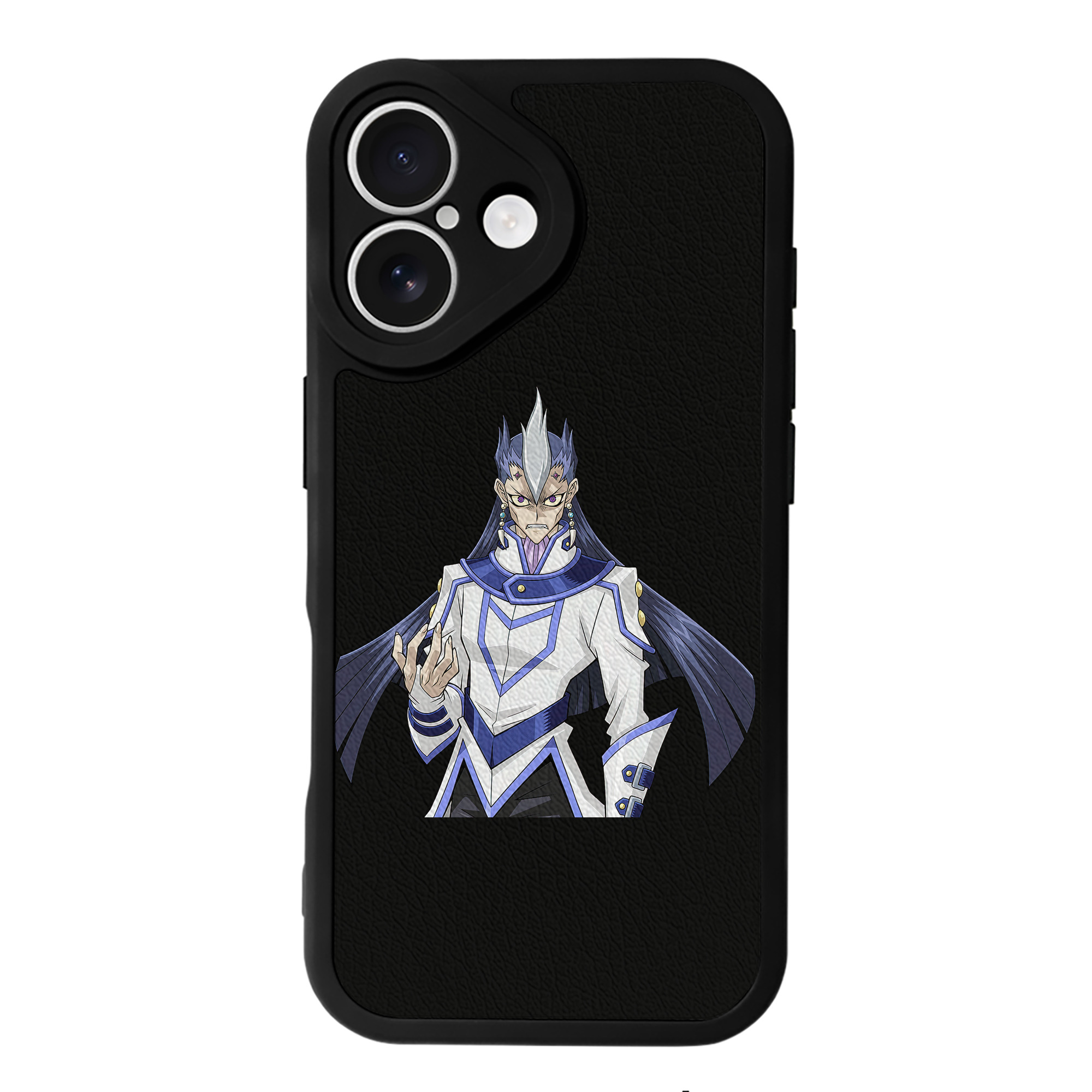 遊☆戯☆王 Yu-Gi-Oh! 【iPhone 16シリーズ対応】シリコンスマホケース（レザー調） 材質：シリコン